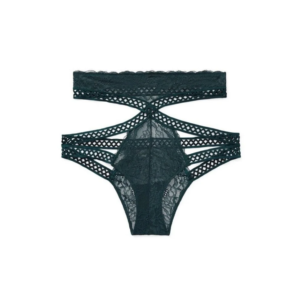 NWT VERANA SEXY PANTY IN DARK GREEN - Picture 3 of 4